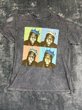 The Notorious B.I.G. Womens Brooklyn Mint Tee Size L Graphic